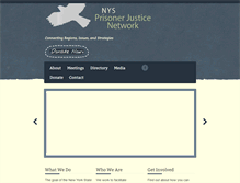 Tablet Screenshot of nysprisonerjustice.org